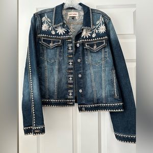 Embroidered Denim Jacket